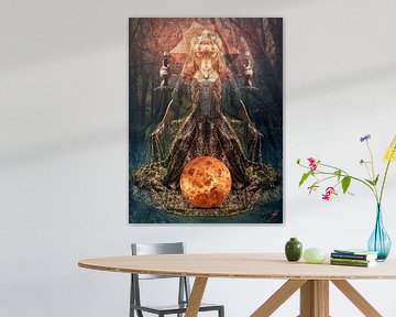 DE GODIN VAN MARS (2022) van Simone Morana Cyla