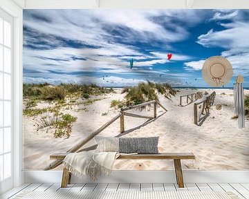 Tarifa beach by the sea in Andalusia / Spain by Voss photography