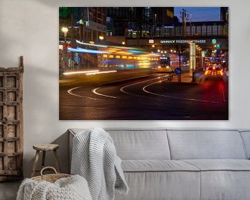 Friedrichstrasse traffic junction in Berlin by Jenco van Zalk
