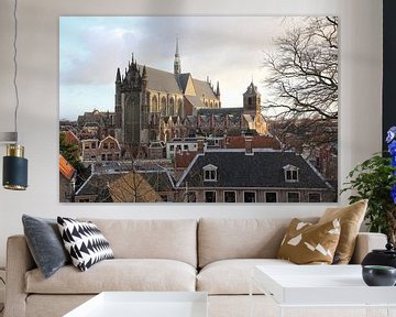 Hooglandse Kerk Leiden by Carel van der Lippe