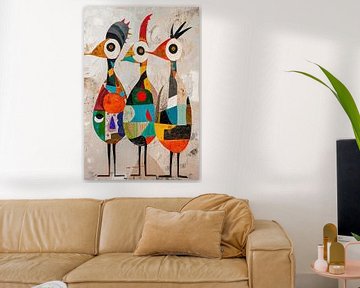 3 Vogels van Kunst Kriebels