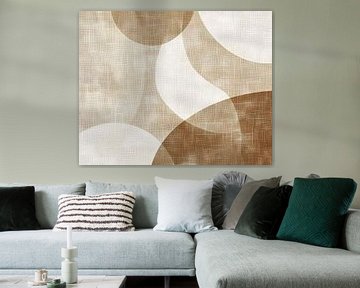Abstract schilderij | Layered Tranquility van Modern Collection