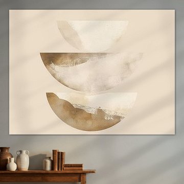 Œuvre d'art moderne sur lin sur Collection Moderne