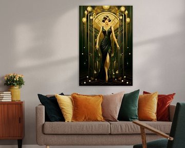 Flapper Chic in grün von Skyfall