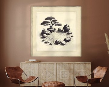 Jardin Zen 6 sur Hey Art!