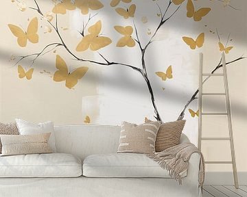 Japandi, Butterfly Tree II