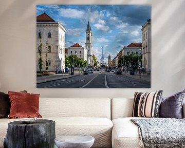La Ludwigstraße à Munich sur ManfredFotos