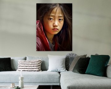 Triest Chinees Meisje