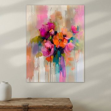 Bunte Blumen von Studio Allee