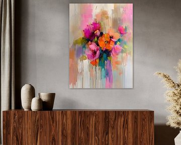 Bunte Blumen von Studio Allee