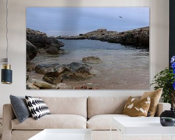 Fort aan de kust van Menorca.2 van Daniëlle Eibrink Jansen