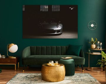moderner Sportwagen, luxus Rennauto 