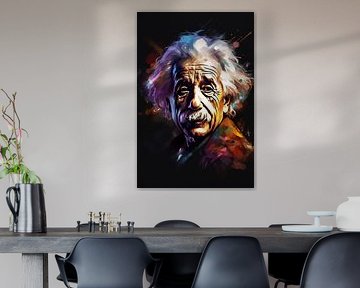 Albert Einstein portrait