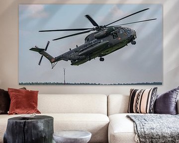 Sikorsky CH-53G helikopter van de Luftwaffe. van Jaap van den Berg