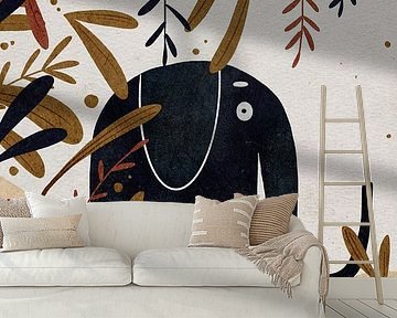 Elefant im Dschungel von Nelli Suneli