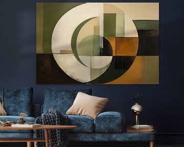 Abstracte cirkel van Bert Nijholt