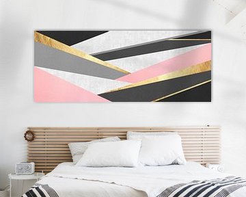 Geometrische collage van Vitor Costa