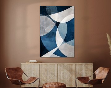 Flowing geometry by Poster Art Shop