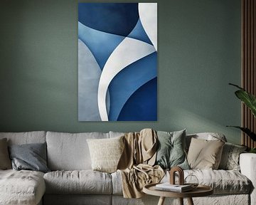 Flowing geometry by Poster Art Shop