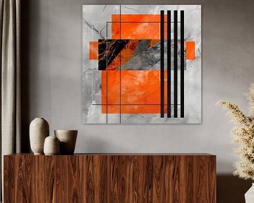 Geometry on marble by Poster Art Shop
