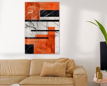 Geometry on marble by Poster Art Shop
