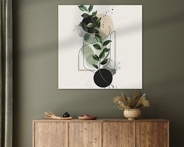 Abstracte natuur van Poster Art Shop