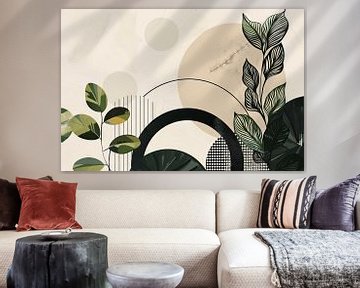 Abstracte natuur van Poster Art Shop