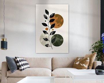 Minimalistische plantenkunst van Poster Art Shop