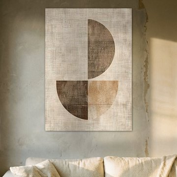 Zacht op natuurlijk linnen van Modern Collection