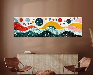 Jeu de couleurs abstraites | Chroma Ripples