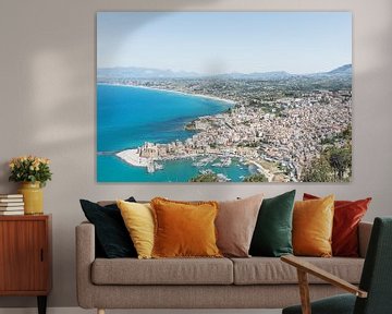 Siciliaanse kust en stad in het zuiden van Italië van Photolovers reisfotografie