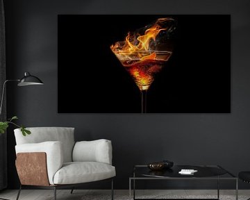 Fire cocktail panorama van TheXclusive Art