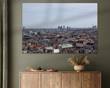 Uitzicht over Wenen, Oostenrijk van Bianca Meyering Fotos - BMF