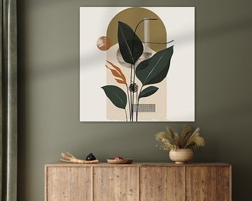 Geometric plants by Poster Art Shop