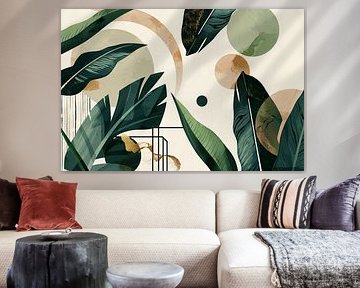 Geometric plants by Poster Art Shop