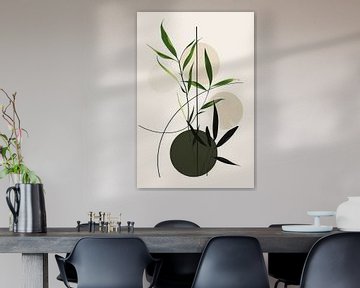 Minimalistische planten van Poster Art Shop