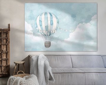 Montgolfière sur Poster Art Shop