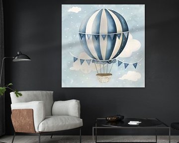 Heißluftballon von Poster Art Shop