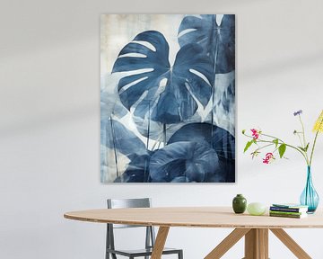 Botanisch blauw van Studio Allee