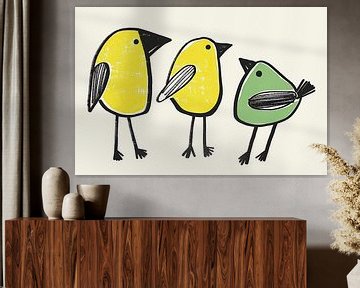 Chirpy Trio van Modern Collection