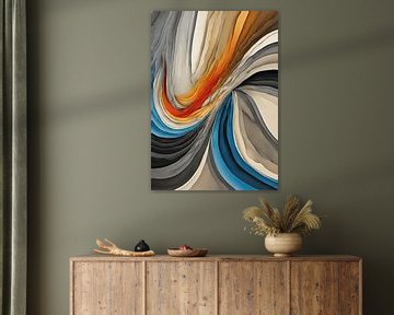 Flames of Abstraction van Peter Bulcke