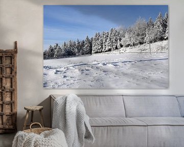 The winter recreation area by Claude Laprise