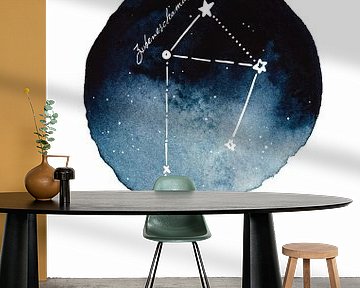Astrologisch teken Weegschaal van Alina Buffiere by The Artcircle