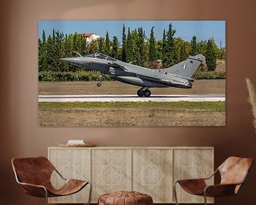 Nieuwste aanwinst Griekse luchtmacht: Dassault Rafale. van Jaap van den Berg