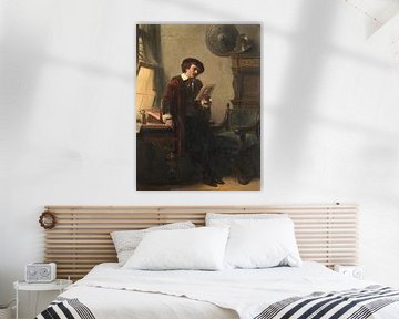 Rembrandt in zijn atelier, Nicolaas Pieneman
