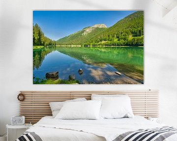 Lac de Montriond in Haute Savoie