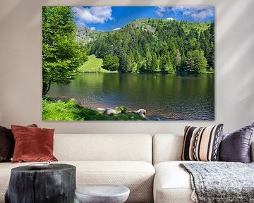 Lac de Forlet in the Vosges