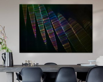 Abstract spider web 1 by Anne Ponsen