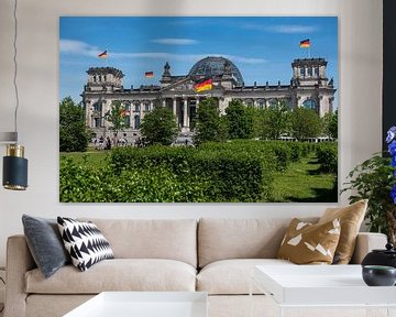 Reichstag in Berlijn van Luis Emilio Villegas Amador