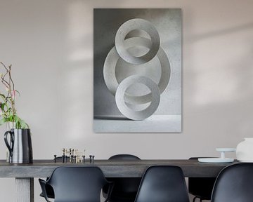 Composition of three circles van Bianca ter Riet
